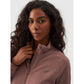 Regular women's fleece with stand-up collar 4F 4FWMM00TFLEF294-83S *Kategoria tymczasowa Your Sports Performance