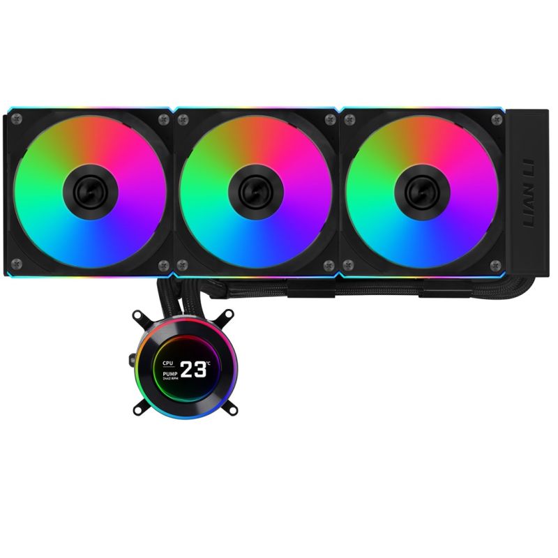 Lian Li HYDROSHIFT II LCD-C 360CL ARGB AiO Water Cooling Chłodzenie/Chłodzenie - wentylatory Your Sports Performance