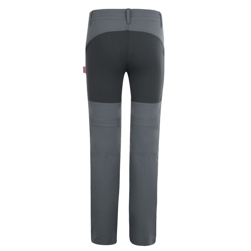 Children’s zip-off trousers for boys/girls Trollkids Kids Nordfjord Zip-off Pants Slim Fit anthracite (853-602)