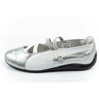 Puma women's sports shoes Speedcat Ballet silver ballet flats fashionable Puma