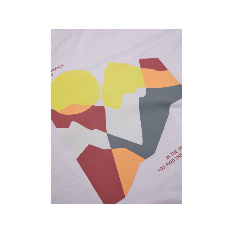 PEAK PERFORMANCE W Explore Graphic Tee for Women in Gray