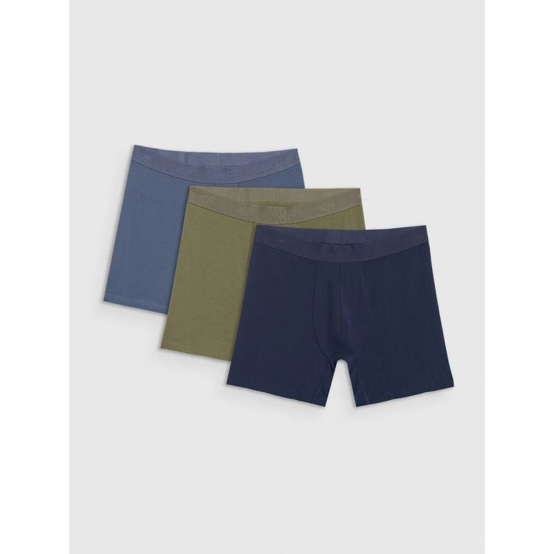 Men's boxer shorts (3-pack) 4F 4FRMM00UBXSM077-90S 4f