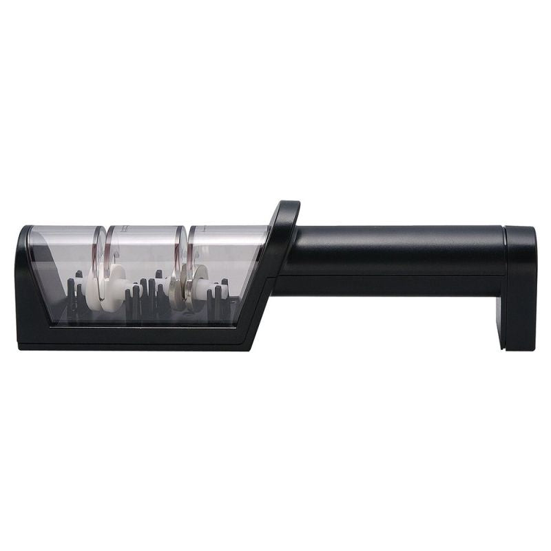 ZWILLING Miyabi Pull-Through Knife Sharpener Black AGD - Produkty/Ostrzałki Your Sports Performance