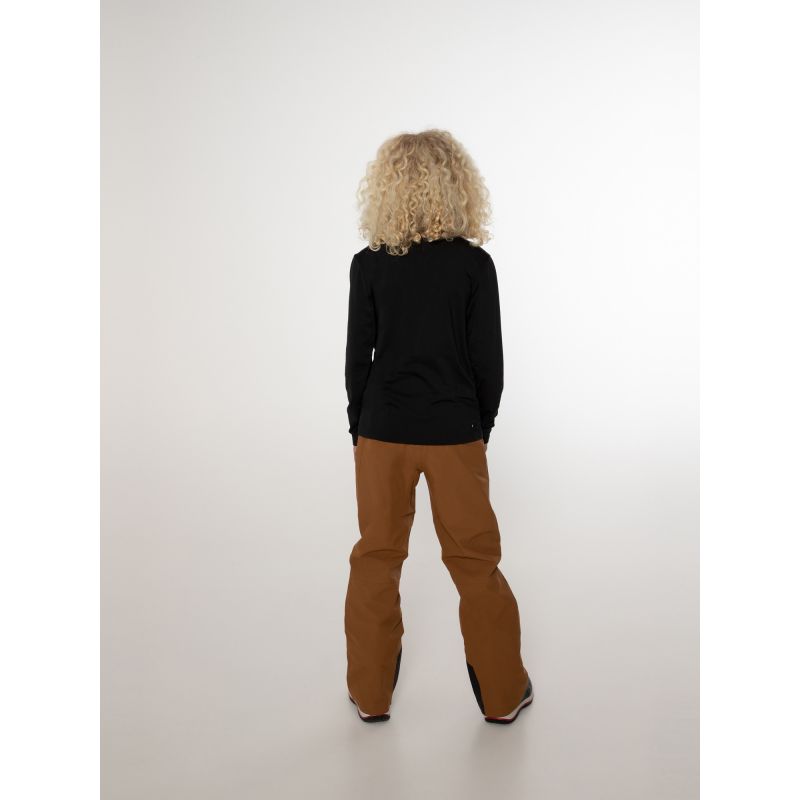 Protest Willowy Jr. Kids' Zip-Up Turtleneck Sweatshirt, Quick-Drying, Black (P3810300/290) In preparation Your Sports Performance