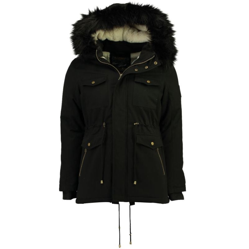 Women’s parka Geographical Norway CELESTE LADY BS 056 (WQ834F/GN-BLACK)