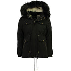 Women’s parka Geographical Norway CELESTE LADY BS 056 (WQ834F/GN-BLACK)