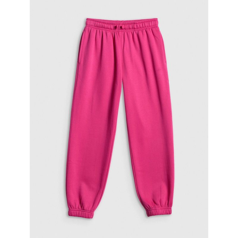 Girls' jogger sweatpants 4F 4FJRSS26TTROF1795-12S