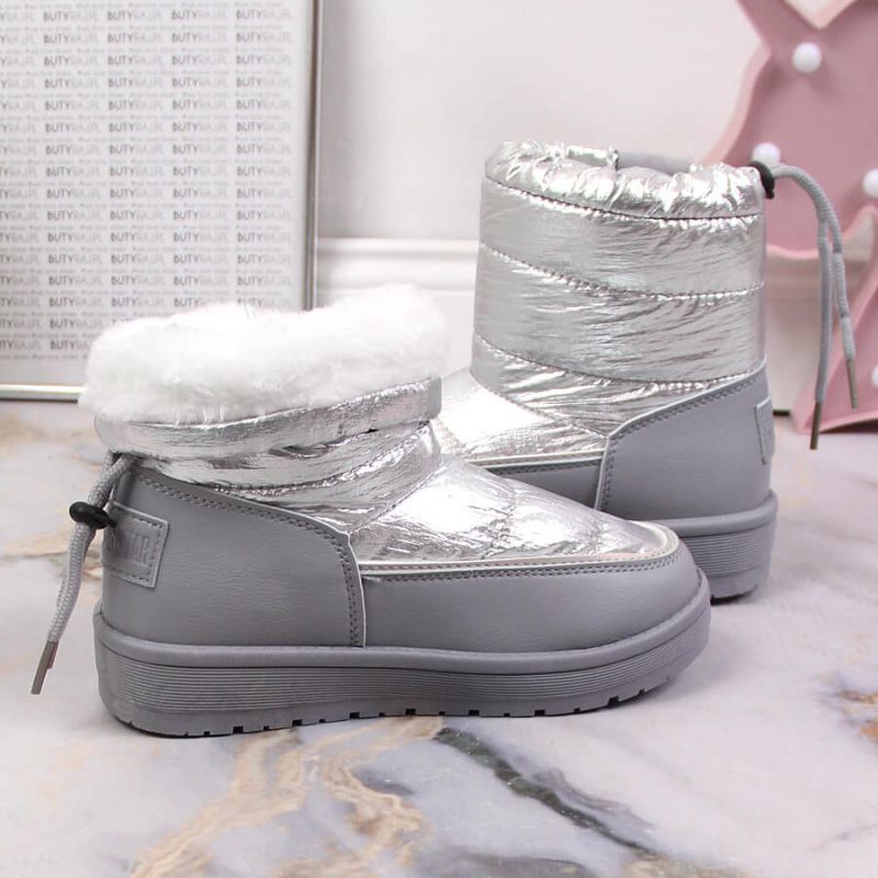 Metallic snow boots Big Star Jr KK374218 Footwear/Outdoor/Big Star Your Sports Performance