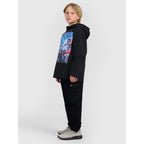 Boy's sweatshirt with hood, open, 4F 4FJRAW25TSWSM2345-20S *Kategoria tymczasowa Your Sports Performance