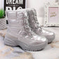 Potocki W WOL117B metallic lace-up snow boots Footwear/Outdoor/Potocki Your Sports Performance