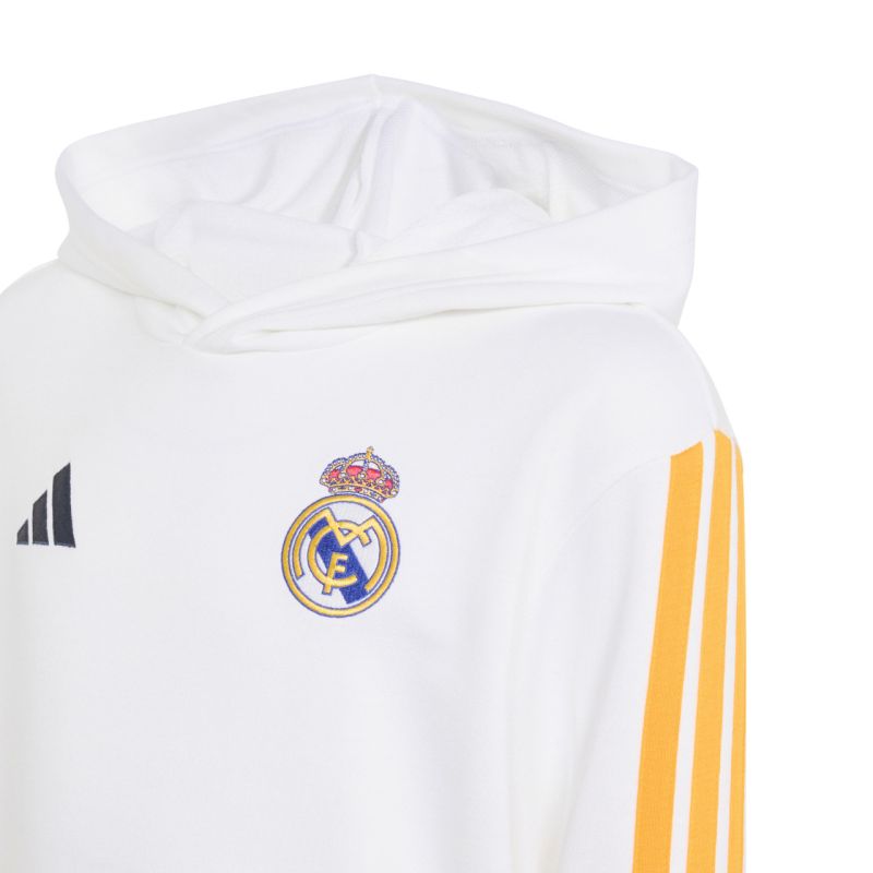 adidas Real Madrid Kids Hoodie white KG2953