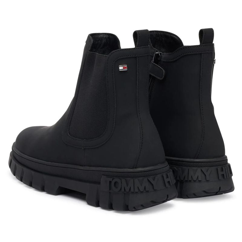 Tommy Hilfiger Women's Chelsea Boots T3X5-34130-1355999 BLACK To be categorized Your Sports Performance