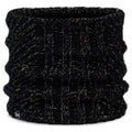 BUFF KNITTED & FLEECE NECKWARMER AKNA BLACK Bandana