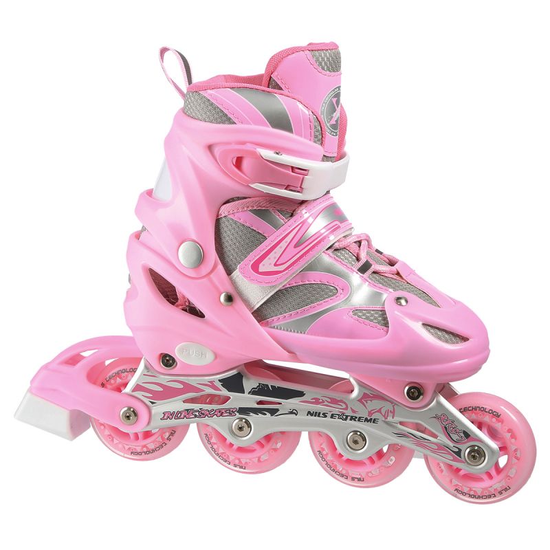 Nils Extreme 2in1 Pink inline skates, sizes 39-42 NH18366 A