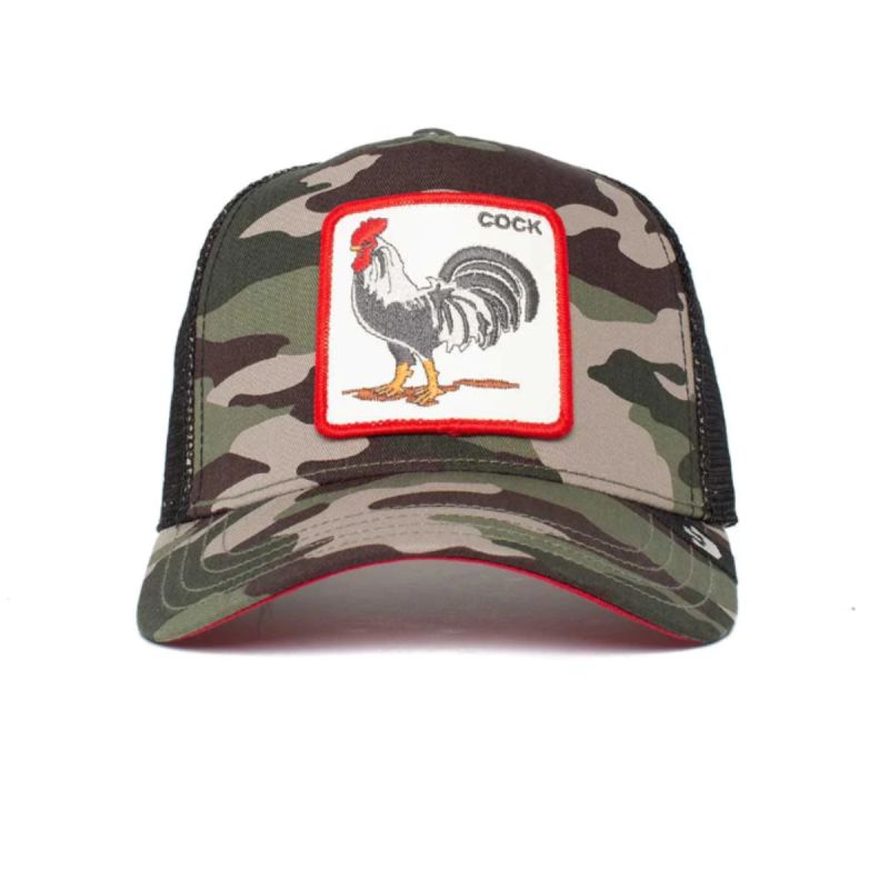 Goorin Bros The Rooster Trucker Cap - 101-0337-CAM Odzież/Czapki/Czapki z daszkiem Your Sports Performance