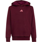 adidas Essentials Hoodie for kids, burgundy KT3380