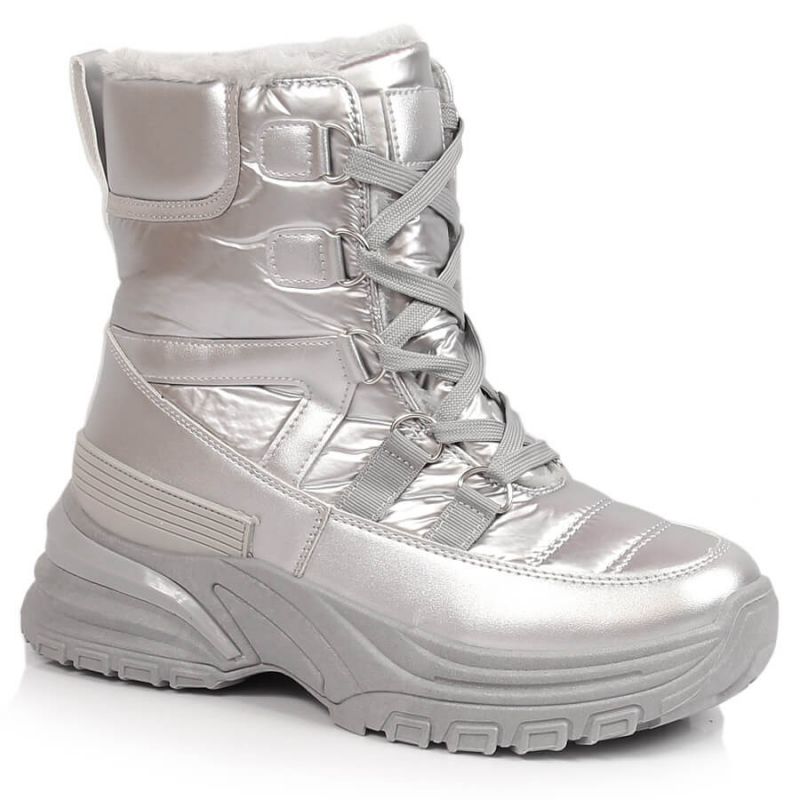 Potocki W WOL117B metallic lace-up snow boots Footwear/Outdoor/Potocki Your Sports Performance