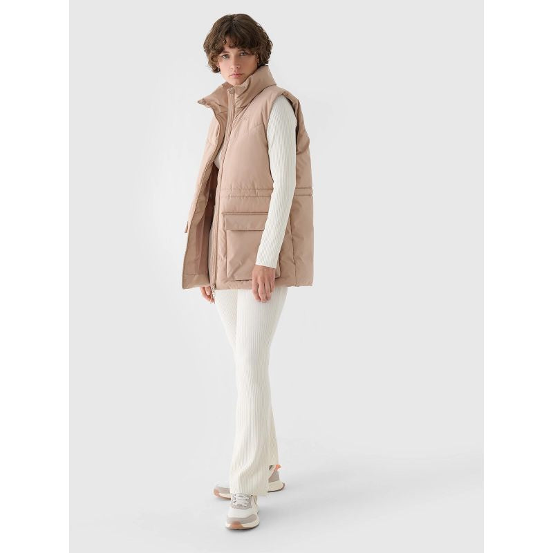 Women's down vest with synthetic filling 4F 4FWAW24TVJAF135-83S *Kategoria tymczasowa Your Sports Performance