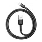 BASEUS LIGHTNING USB CABLE 2.4A 1M GREY-BLACK In preparation Your Sports Performance