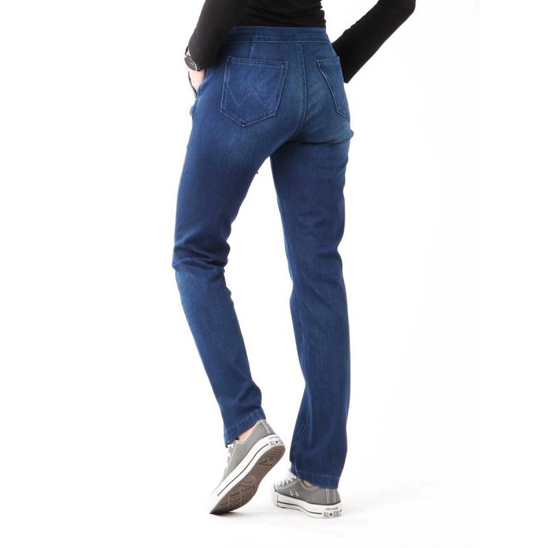 Wrangler Slouchy Cozy Blue Jeans W W27CGM82G Clothing/Lifestyle/Trousers, shorts/Wrangler Your Sports Performance