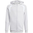 adidas Tiro 26 League Sweat Full Zip Hoodie for Kids Gray KF3323
