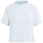 adidas Essentials 3-Stripes Single Jersey Crop Top W IS1568 Clothing/Lifestyle/T-shirts Adidas