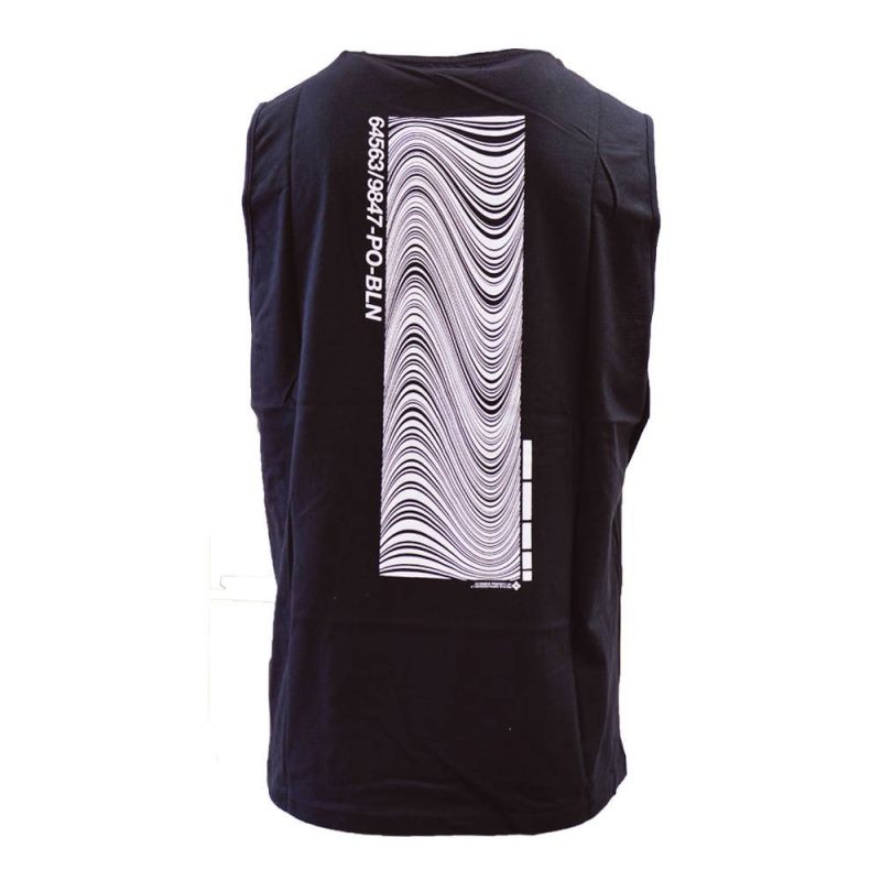 Pier One Black Tank Top - PM-FTU-0421-0171 Pier One
