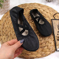 Leather dance shoes with black elastic bands Jr Nazo Footwear/Lifestyle Your Sports Performance