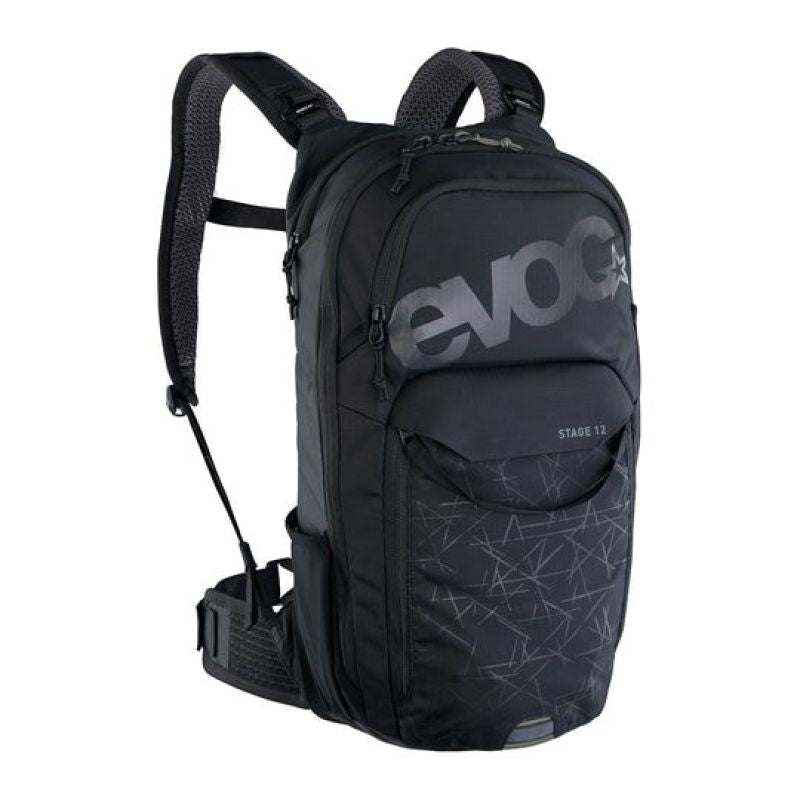 EVOC Stage Backpack Cycling Backpack Black Nylon, Technorattan Survival/Torby, plecaki, organizery Your Sports Performance