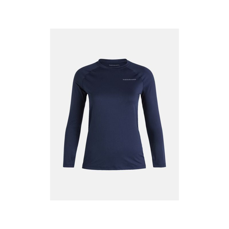 Peak Performance W Spirit Crew Thermal Shirt Blue Import z PMSport Your Sports Performance