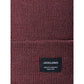 Jack & Jones Jacdna Beanie Noos M 12092815 Burgundy Clothing/Multisport/Jack & Jones Your Sports Performance