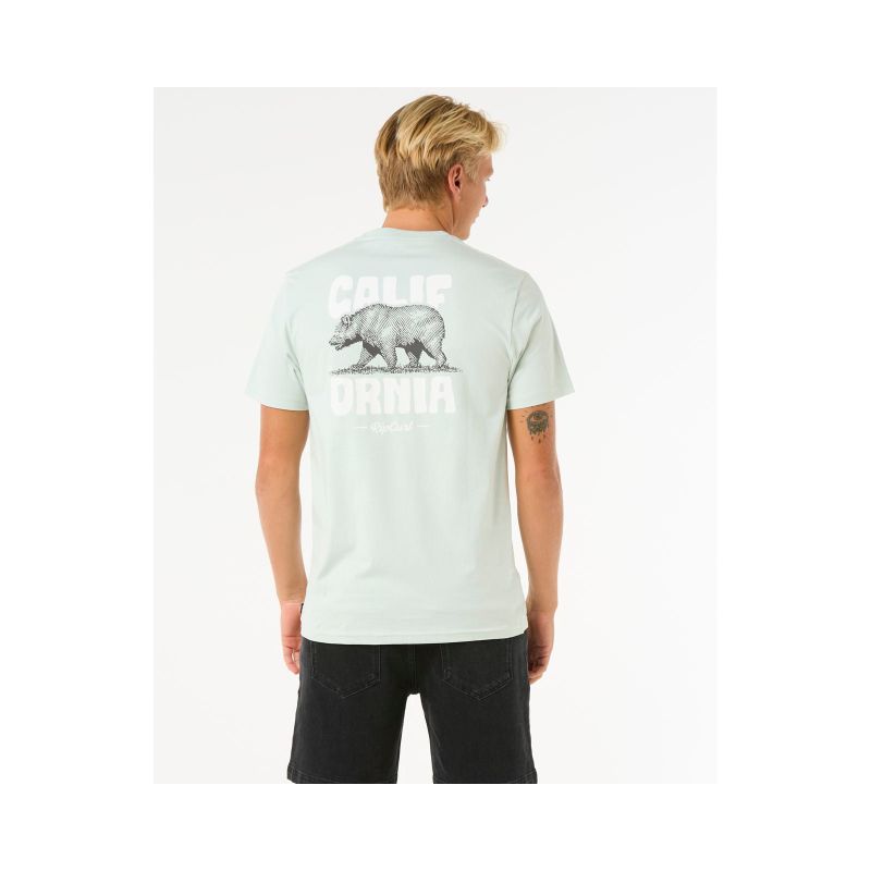 RIP CURL Desti Animals Tee Turquoise