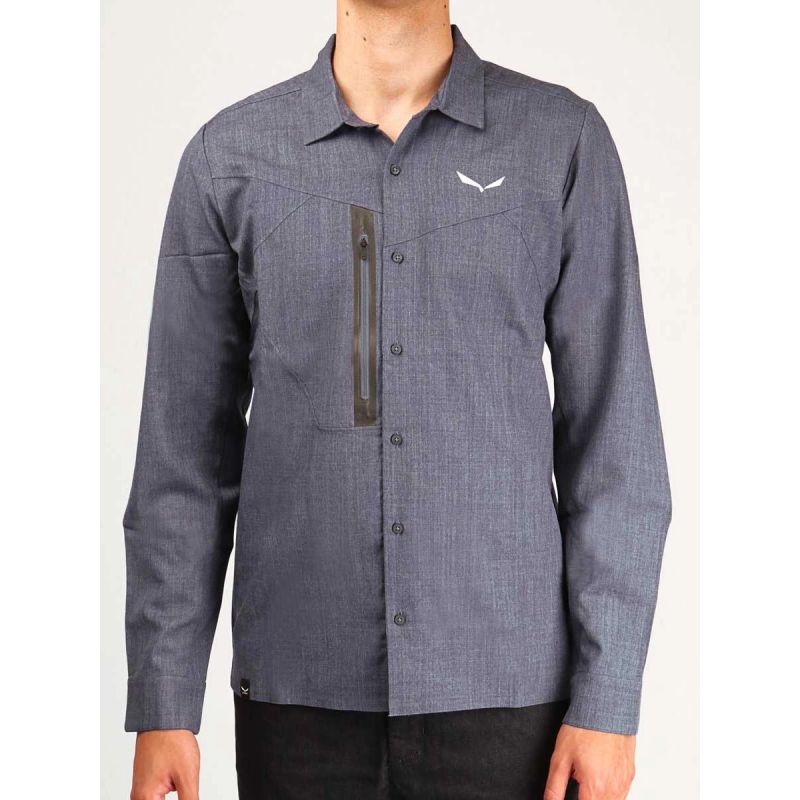 Salewa Fanes Wool Dry Shirt ML/S SRT 27762-3988 Clothing/Outdoor/Salewa Your Sports Performance
