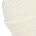 Adidas New Logo Beanie Cuff Cream JX5745 Clothing Your Sports Performance