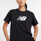 New Balance Sport Jersey Relaxed Logo W T-shirt WT43583BK Clothing/Lifestyle/T-shirts/New Balance New Balance