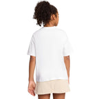 Puma Ess Centered Cat Logo Boxy Tee for Kids White 685131 02
