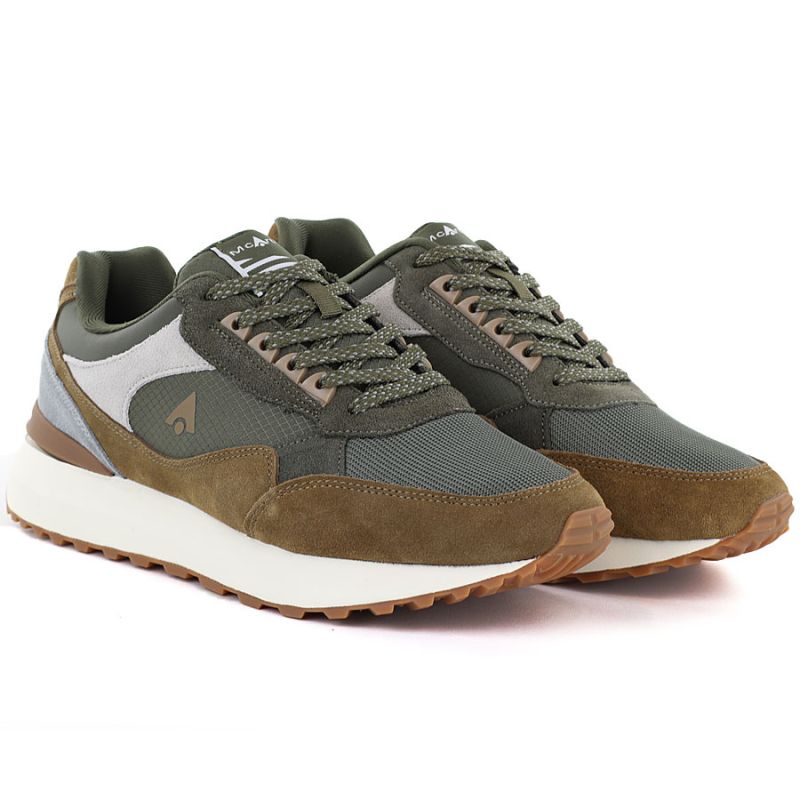 Men's leather khaki sneakers Mcrthur MA254 McArthur