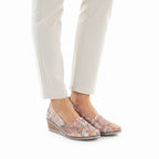 Women's openwork wedge shoes, multicolored, Potocki SZ12306 To be categorized Your Sports Performance