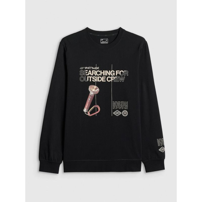 Men's longsleeve regular with print 4F 4FRSS26TLONM674-20S 4f