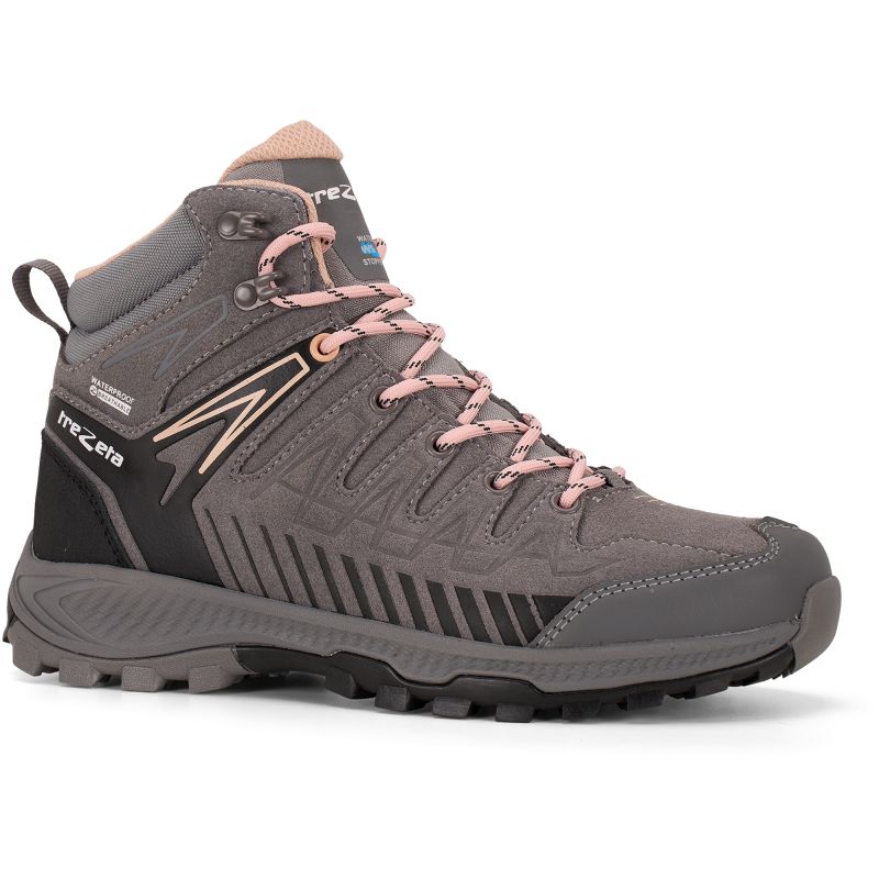 Women's TREZETA Thunder Leather Mid W's Trekking Shoes with WP Membrane