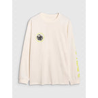 Men's longsleeve regular with print 4F 4FWSS25TLONM392-11S *Kategoria tymczasowa Your Sports Performance