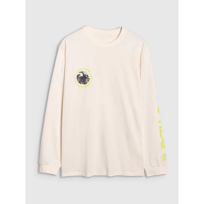 Men's longsleeve regular with print 4F 4FWSS25TLONM392-11S *Kategoria tymczasowa Your Sports Performance