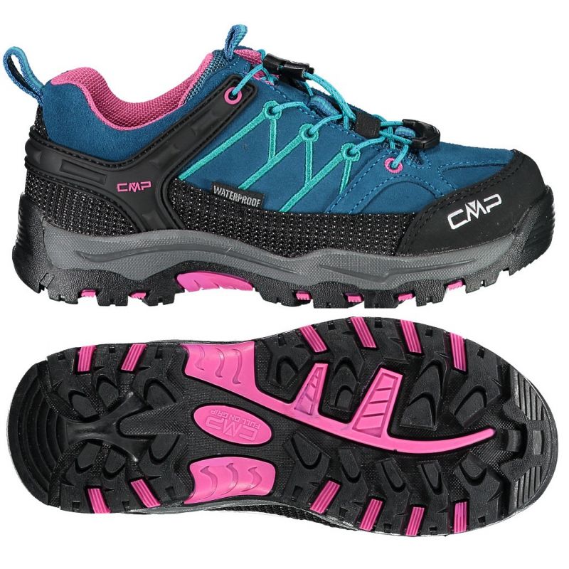 CMP KIDS RIGEL LOW TREKKING SHOES WP navy blue (3Q13244-06MF) In preparation Your Sports Performance