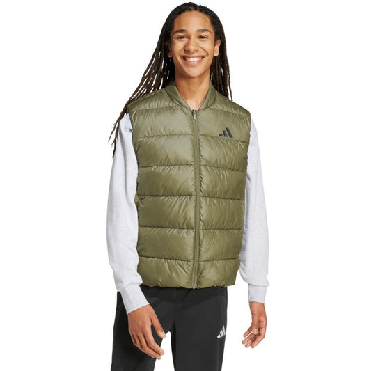 Men's adidas ESS SD PUF V vest olive JV7726 In preparation Adidas
