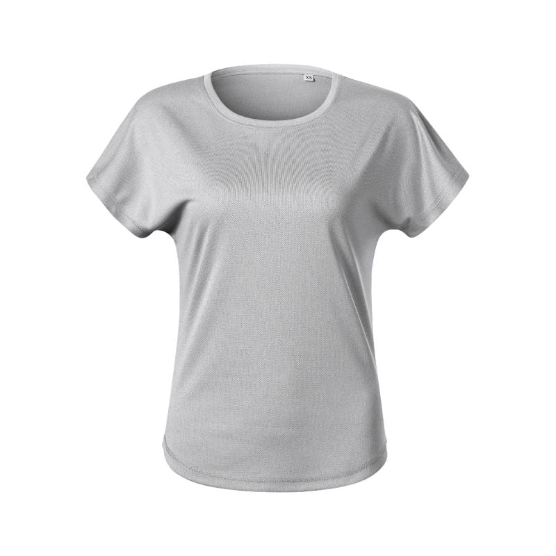 Zoom Women's T-Shirt (Silver Melange)