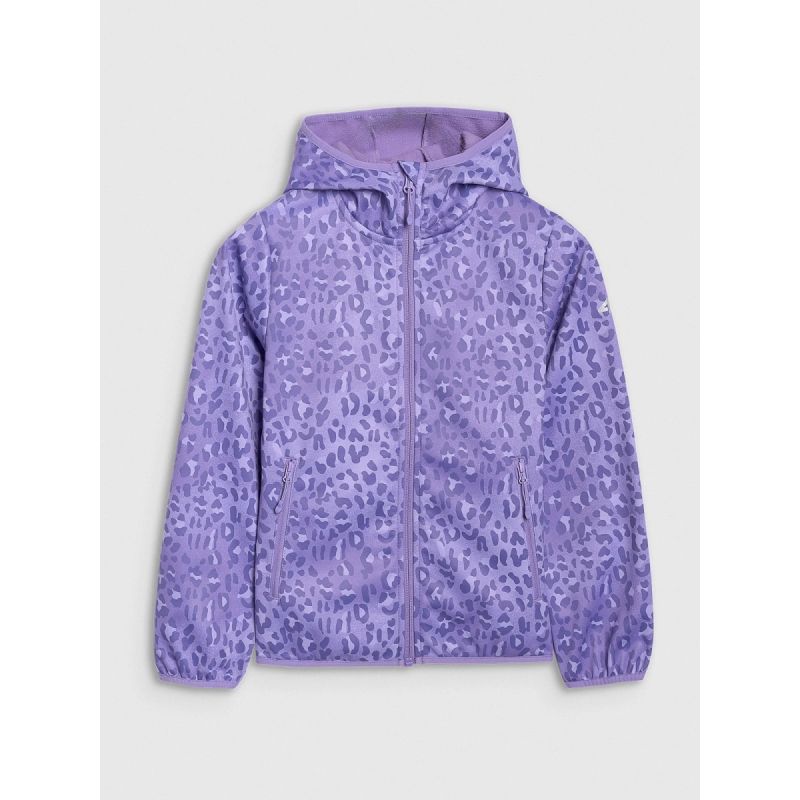 Girls' softshell jacket, windproof membrane 5000, 4F 4FJRAW25TSOFF507-90A Clothing Your Sports Performance