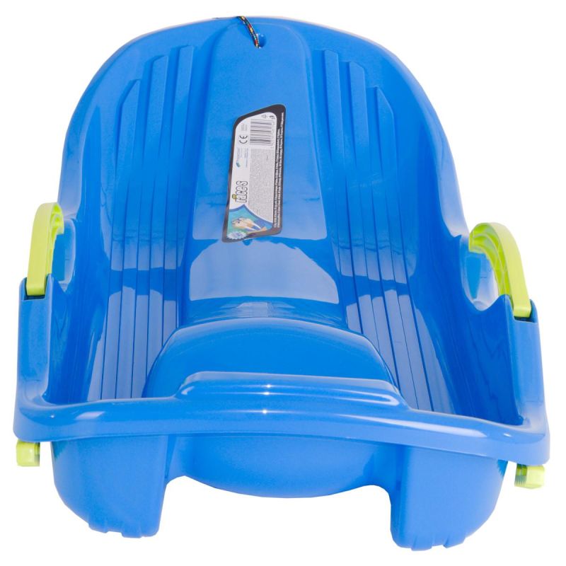 PLASTIC SLIDE WITH BRAKES RACE S BLUE Accessories Your Sports Performance