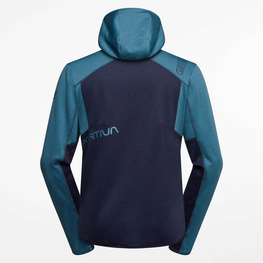 La Sportiva Cosmic Hoody M L69 643642 Deep Sea/Hurricane sweatshirt Clothing/Outdoor/La Sportiva Your Sports Performance