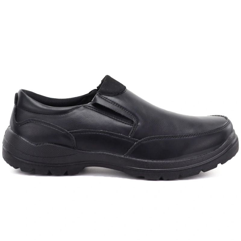 Men's Black Slip-On Shoes Vanhorn Z26-TO90402