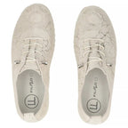 Beige leather shoes with elastic bands Filippo DP7810 Filippo